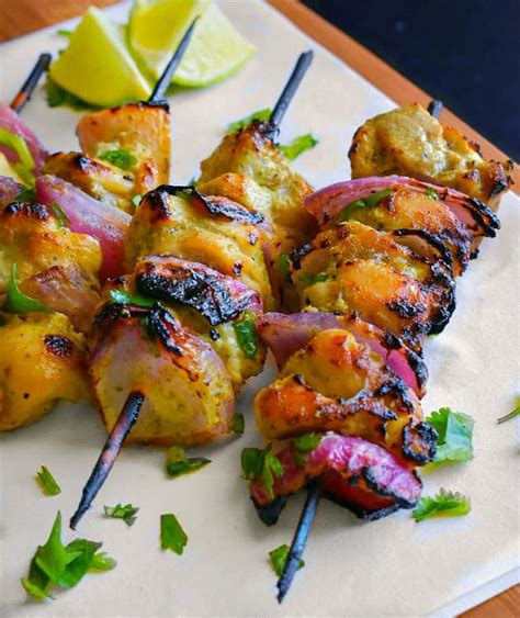 Murg Malai Tikka Recipe Indian Chicken Skewers Ketochicken