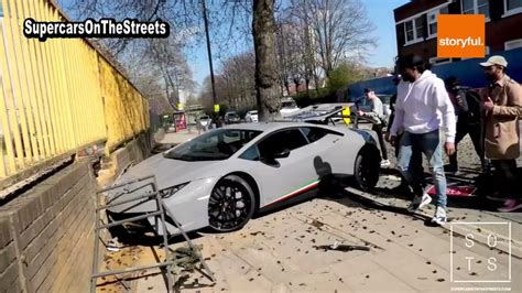 Lamborghini Huracan Driver Wrecks High End Car After Auto Show Abc11