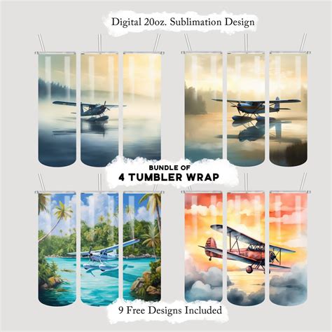 Planes Oz Skinny Tumbler Wrap Sublimation Design Instant Etsy