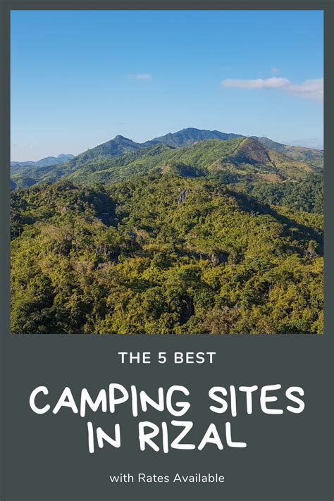 The 5 Best Camping Sites in Rizal [with Rates Available]