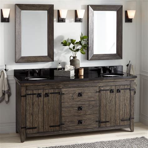 20+ Rustic Double Sink Vanity – The Urban Decor