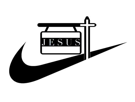 Nike Cross Jesus Logo Nike Logo Jesus