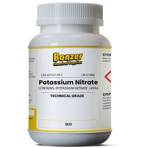 Potassium Nitrate Shop Online - Bonzer Chemical Supplies