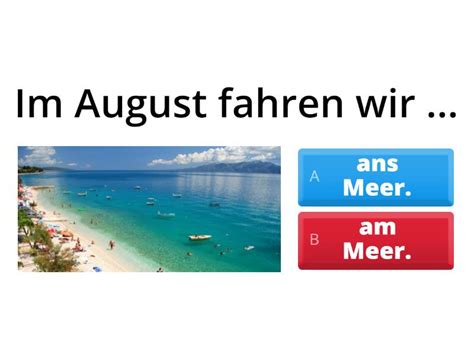 Wohin Urlaub Quiz