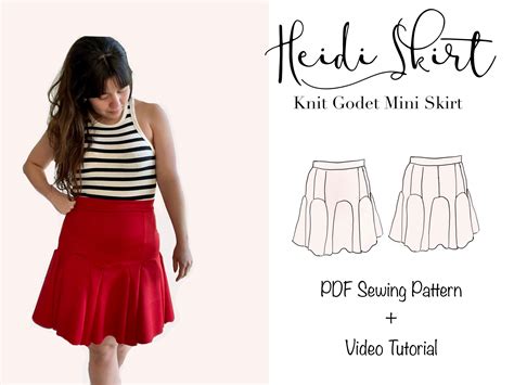 11 Designs Godet Skirt Pattern Ihzaelmar