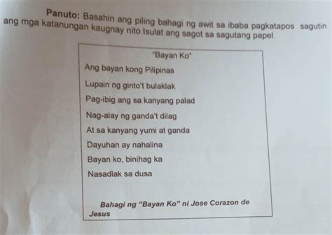 Ilan Ang Bilang Ng Pantig Sa Bawat Taludtod Ilan Ang Bilang Ng