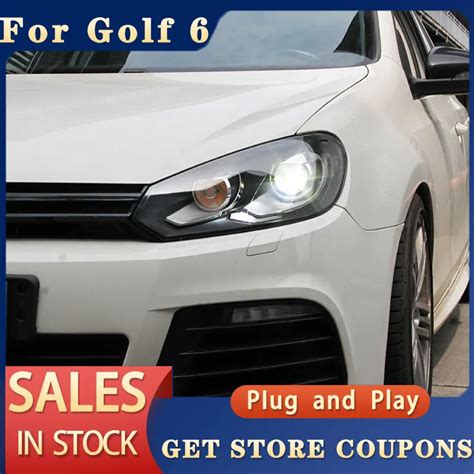 Car Styling For Vw Golf Mk Headlamp Golf Headlight Led Drl