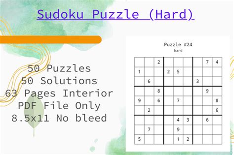 Sudoku Puzzles with Solutions Graphic by Sadia Design House · Creative ...