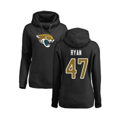 Football Womens Jacksonville Jaguars 47 Jake Ryan Black Name And Number