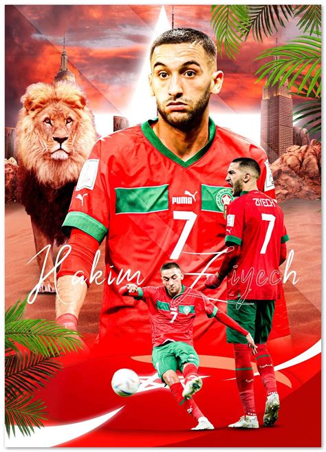 Hakim Ziyech Wallpapers 4k HD Hakim Ziyech Backgrounds On WallpaperBat