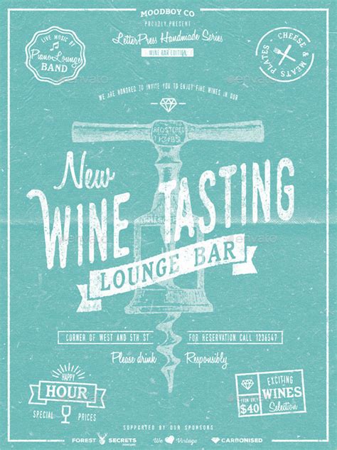 33 Wine Poster Designs Free Download Creativetemplate