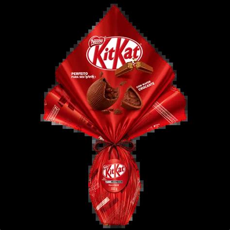 Ovo De P Scoa Nestl Kitkat Ao Leite G