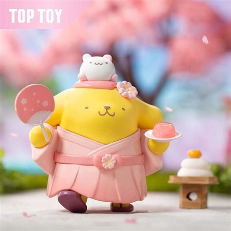 Sanrio Popmart Toptoy Pompompurin Figurine Blind Box Hobbies And Toys