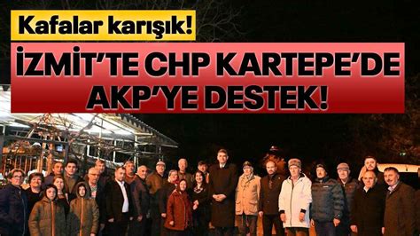 İzmitte CHP Kartepede AKPye destek Kocaeli Barış Gazetesi