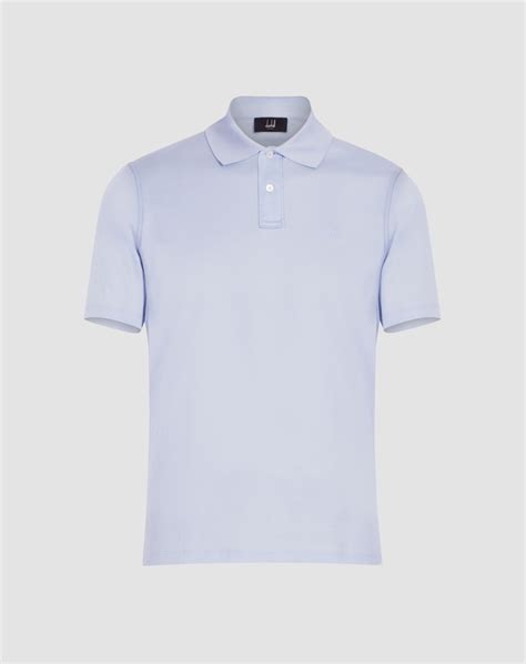 Men S Mercerised Jersey Cotton Polo Dunhill Mx Online Store