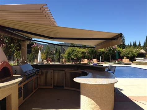 Outdoor Kitchen Awnings & Shading | European Rolling Shutters