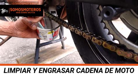 6 PASOS Para ENGRASAR Y Limpiar La Cadena De Tu Moto