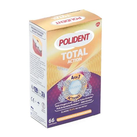 Polident Total Action Nettoyant Pour Appareil Et Proth Se Dentaire