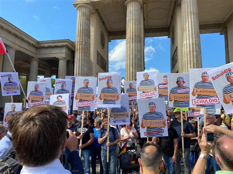 Police On Berlin S Streets For Mass Protest Against German