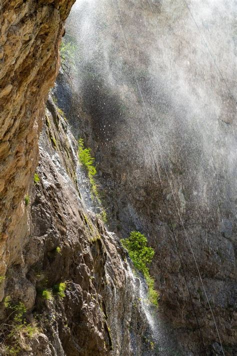 Afurja Waterfall in Northern Azerbaijan Stock Photo - Image of afurja ...