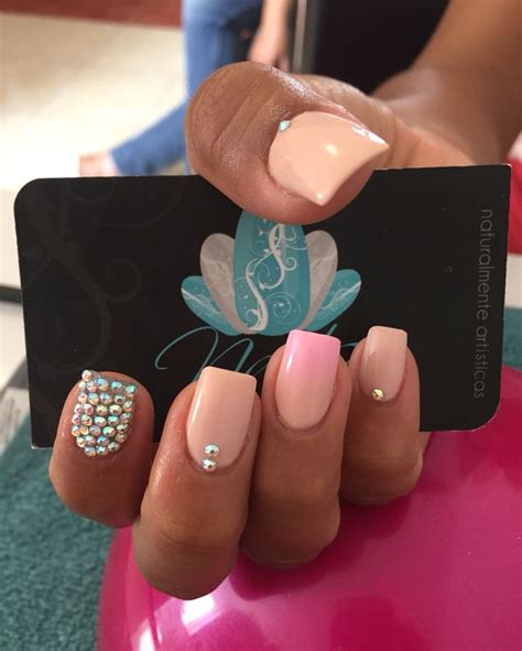 Acrylic Nails Nails Art Nude Nails U As Artistas