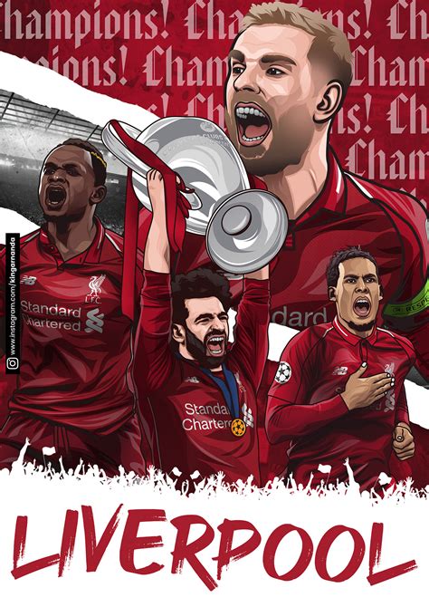 LIVERPOOL CHAMPIONS LEAGUE 2019 on Behance