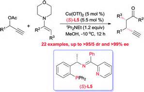 Highly Diastereo And Enantioselective Copper Catalyzed Propargylic