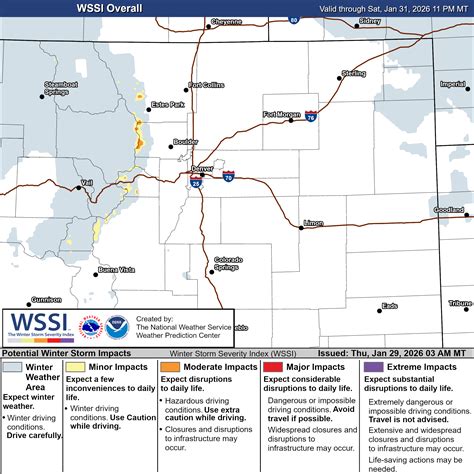 Colorado Weather Map