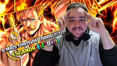 REACT Escanor Nanatsu No Taizai Orgulho Okabe YouTube