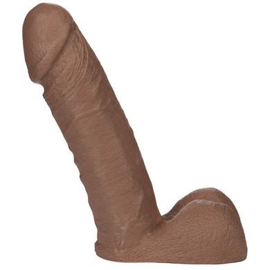 Vac U Lock 8 Inch Realistic Dildo Brown On Literotica