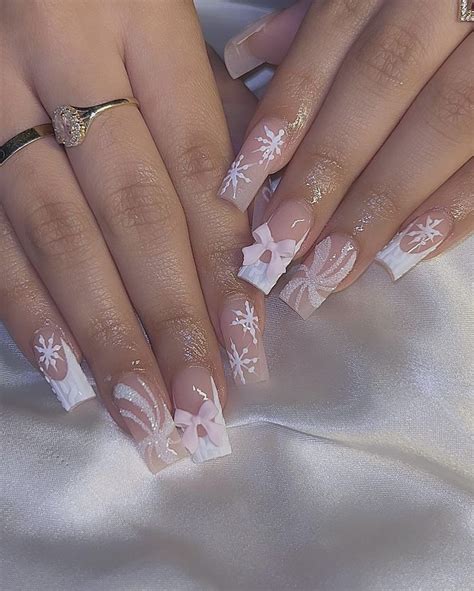 Pin By Britney Simone On Nailed It Girly Acrylic Nails Christmas