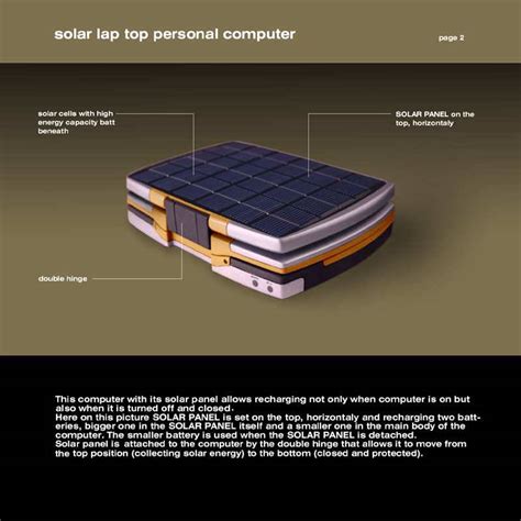 Nikola Knezevic Solar Powered Laptop PC Pretty Concept XciteFun Net