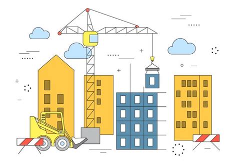 Vector Building Construction 118696 Vector Art at Vecteezy