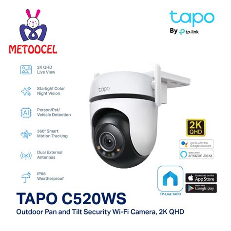 Jual Tp Link Tapo C Ws C Ws K Qhd Cctv Outdoor Pan Tilt Security