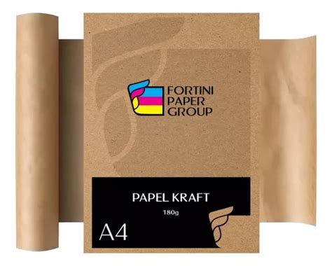 Papel Kraft Fortini A G Folhas Mercadolivre