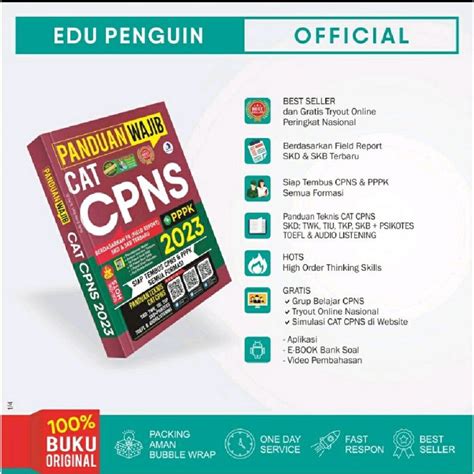 Jual Buku New Original Tes Panduan Cpns Panduan Wajib