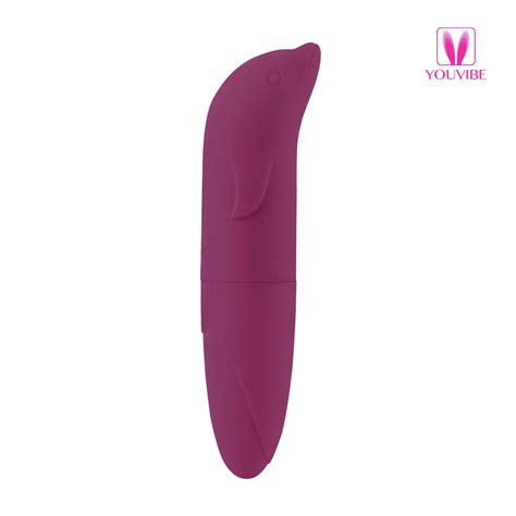 Vibrador Ponto G Em Formato De Golfinho Em Abs Super Resistente Ponta