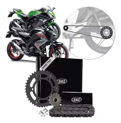 Kit Rela O Transmiss O Vaz C Retentor Moto Kawasaki Z