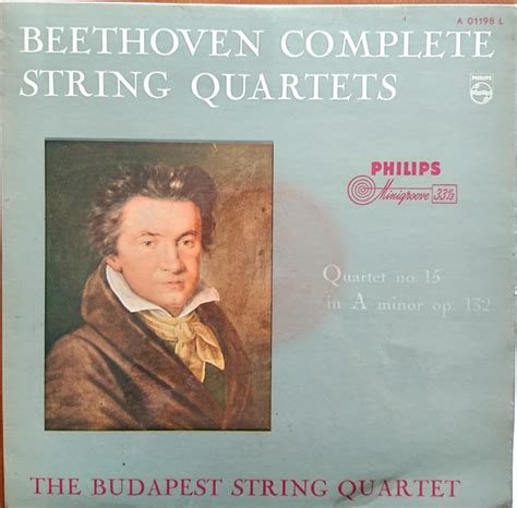 Beethoven Budapest String Quartet Beethoven Complete String