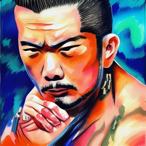 Posed portrait of the yakuza Digital Art by Brandway - Fine Art America