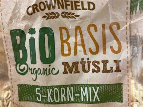 Crownfield Bio Basis M Sli Korn Mix Kalorien M Sli Fddb