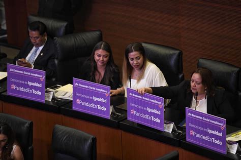 Senado Aprueba Reforma En Materia De Paridad De Género En Cargos