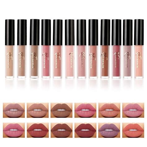 Matt Nude Lipgloss Set Valuemakers Lippenstifte Matte Liquid Lipstick