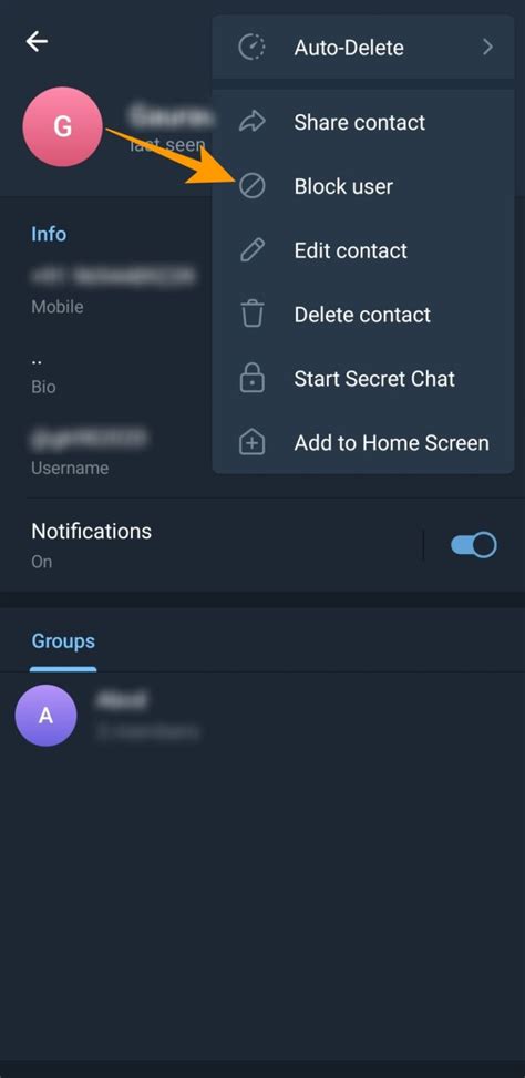 How To Block Someone On Telegram Tech Junkie