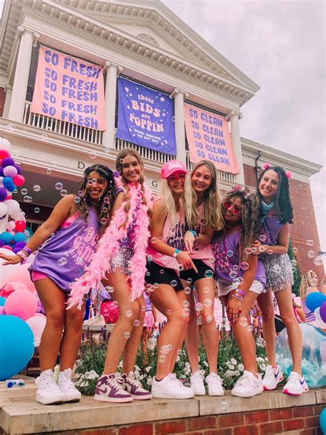 Bubbles Bid Day Preppy Sorority College Sorority Bid Day