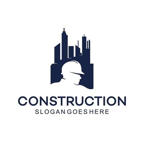 Construction Logo Template Suitable For Construction Company Brand