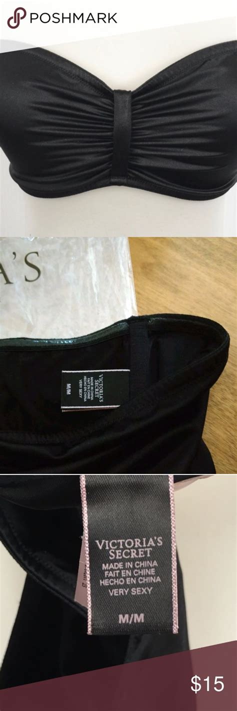 Vs Very Sexy Satin Bandeau Ordered Online Tried On But Never Worn And