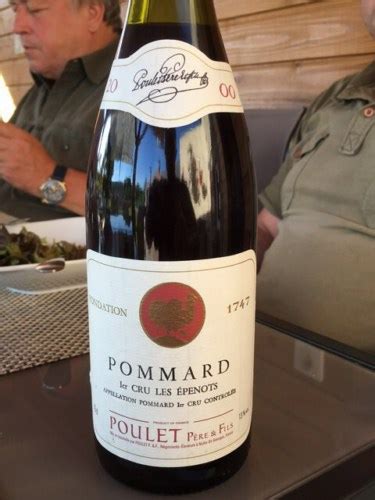 Poulet Père Fils Pommard 1er Cru Les Épenots Vivino US