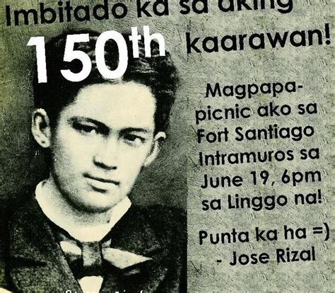 The Intersections & Beyond: Jose Rizal celebrates 150th Birthday on ...