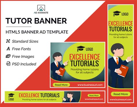 Tutor Banner (PS014) | AdAnimate